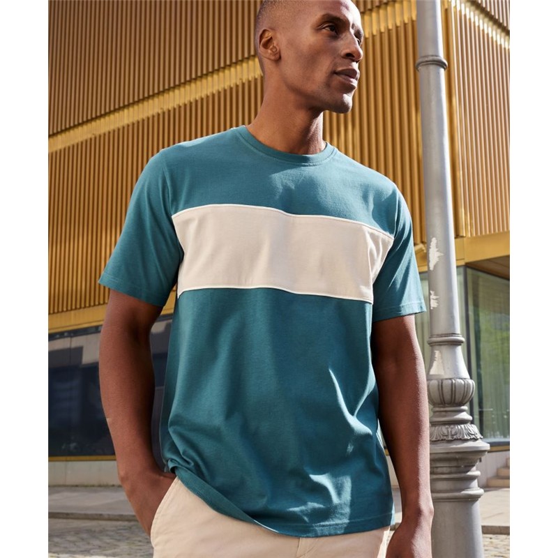 Unisex kratka kontrastna majica JN 8049