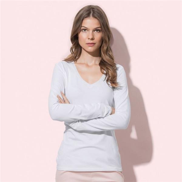 Stedman V-Neck T ''Claire'' LSL
