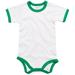 White/Kelly Green
