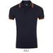 French Navy/Neon Orange