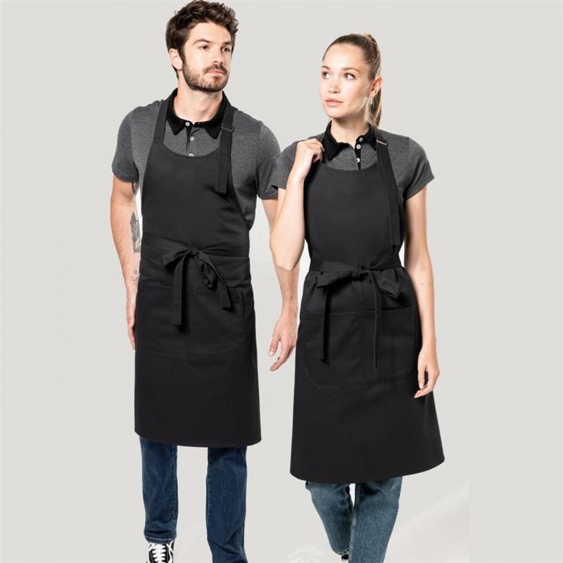 Speiseschürze, blau kariert waschbar bis 60 °C | 9928392500