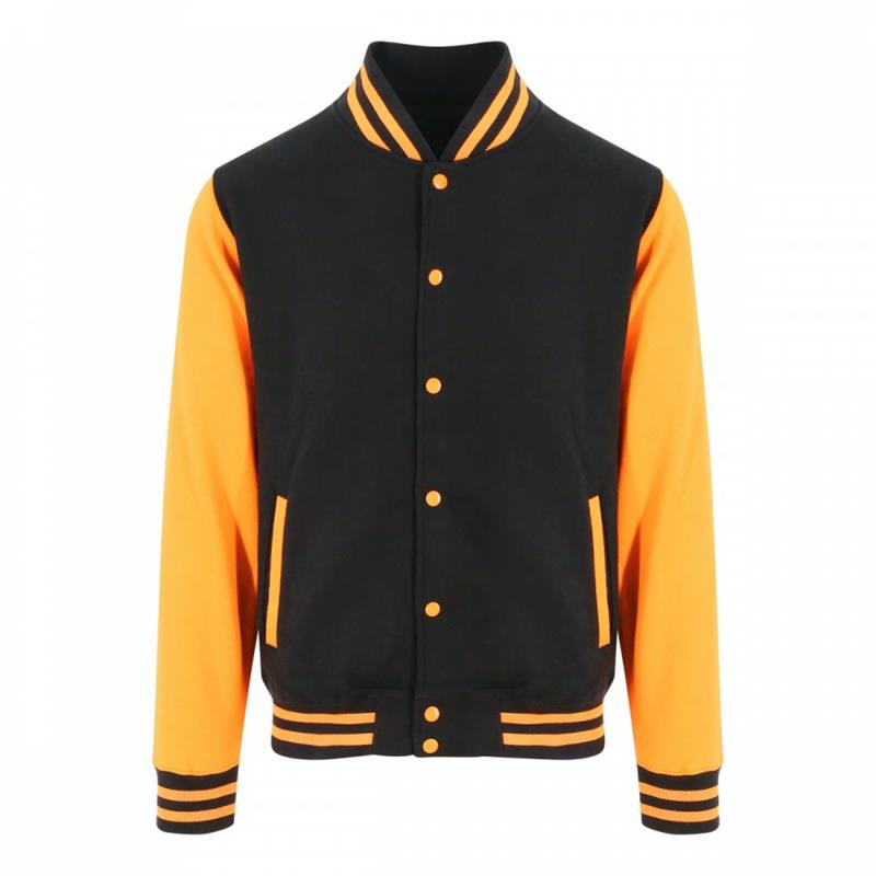 Kontrastna lahka jakna AWJH043 VARSITY JACKET