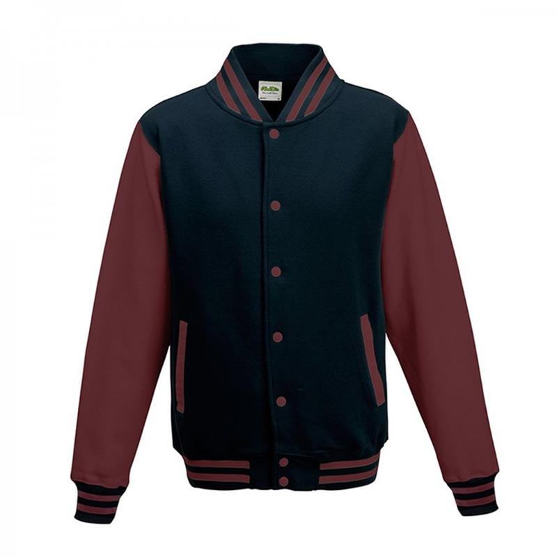 Kontrastna lahka jakna AWJH043 VARSITY JACKET