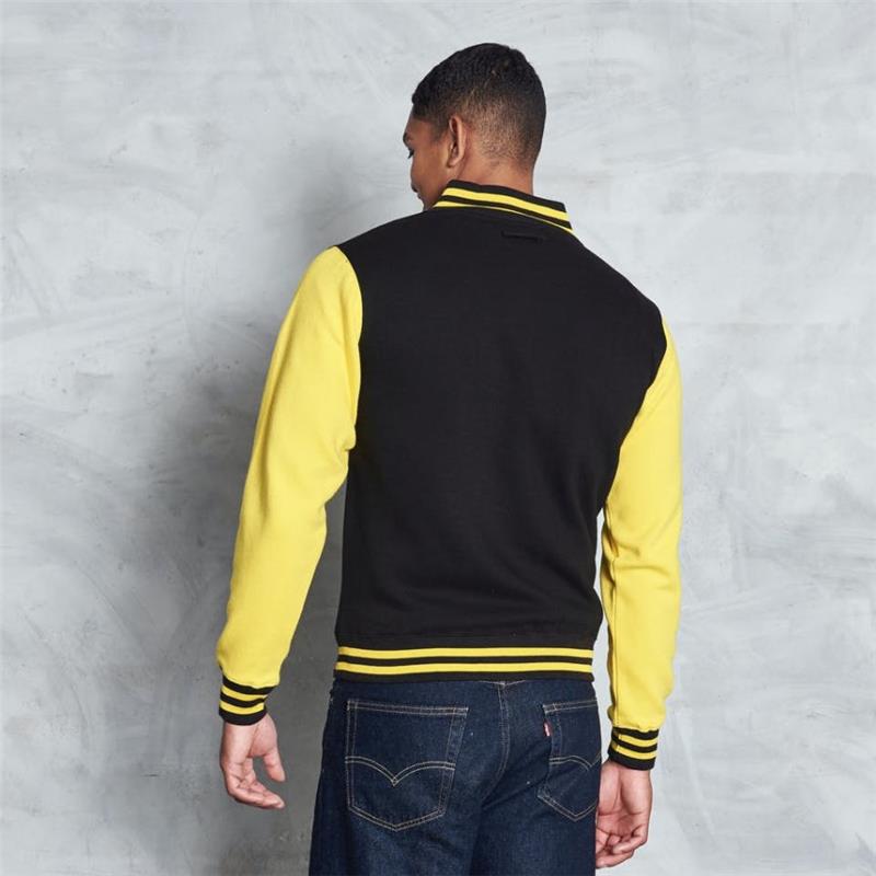 Kontrastna lahka jakna AWJH043 VARSITY JACKET