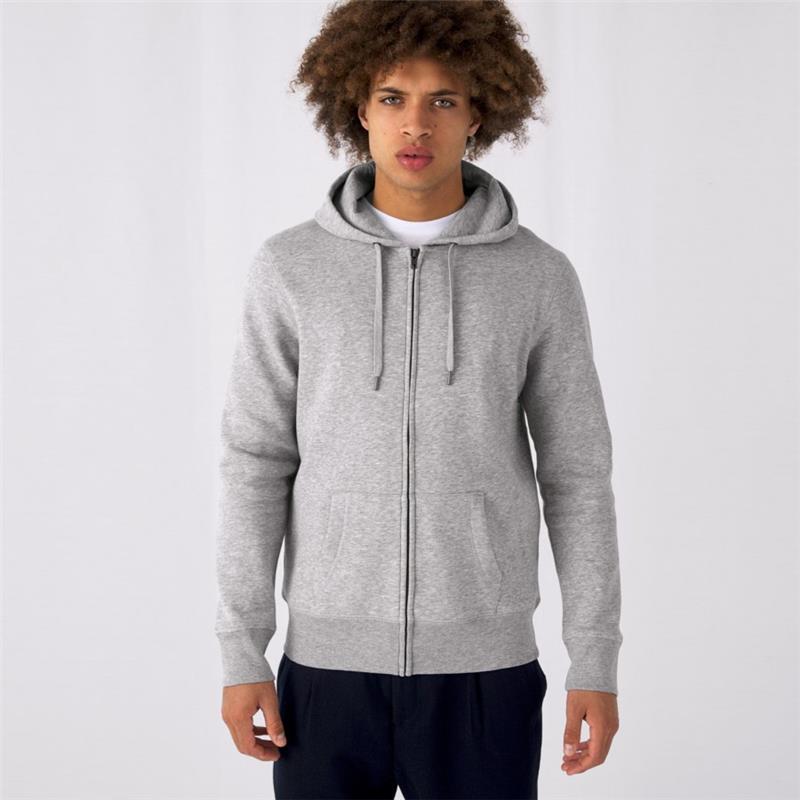 B&C KING Zipped Hood