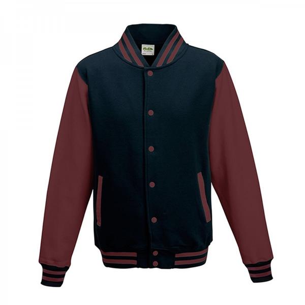 Kontrastna lahka jakna AWJH043 VARSITY JACKET