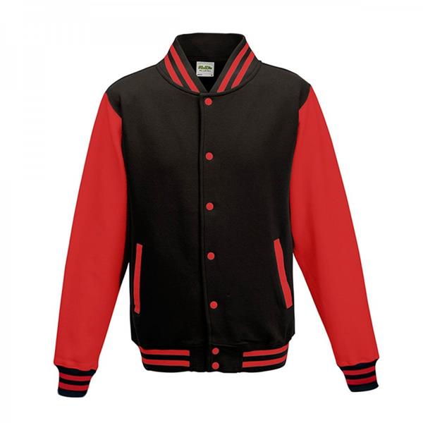 Kontrastna lahka jakna AWJH043 VARSITY JACKET