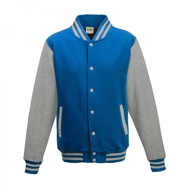 Kontrastna lahka jakna AWJH043 VARSITY JACKET