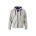 Grey Heather/Purple
