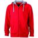 Red/Grey Heather