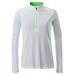 White/Bright Green