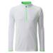 White/Bright Green